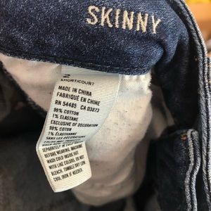 American Eagle Outfitters Jeans - American Eagle dark wash skinny denim blue jeans American Eagle Outfitters Jeans - American Eagle dark wash skinny denim blue jeans